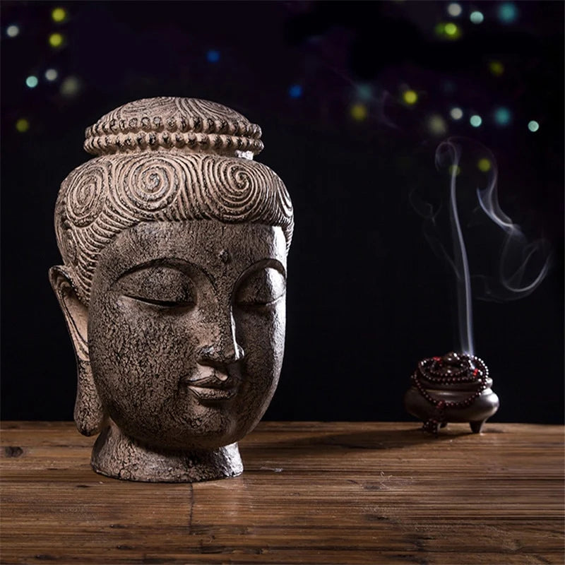 Tête de Bouddha Géante Extérieur
